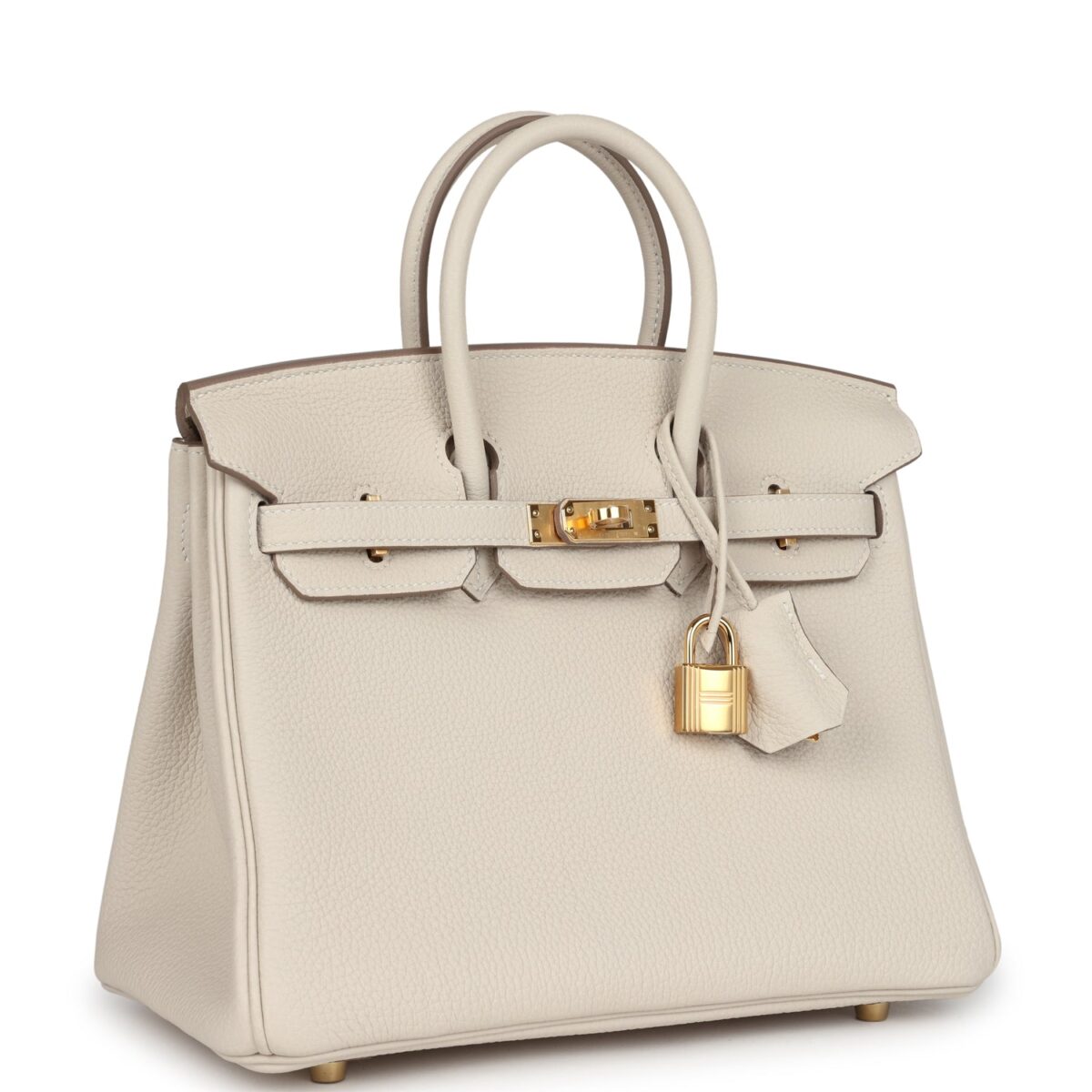 Hermès Birkin 25 Craie Togo Gold Hardware - Image 2