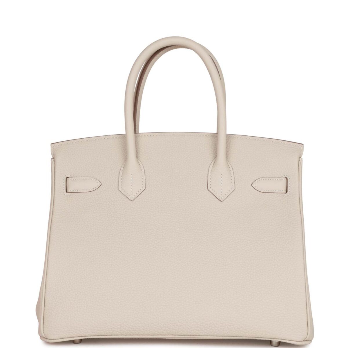 Hermès Birkin 30 Craie Togo Palladium Hardware - Image 4