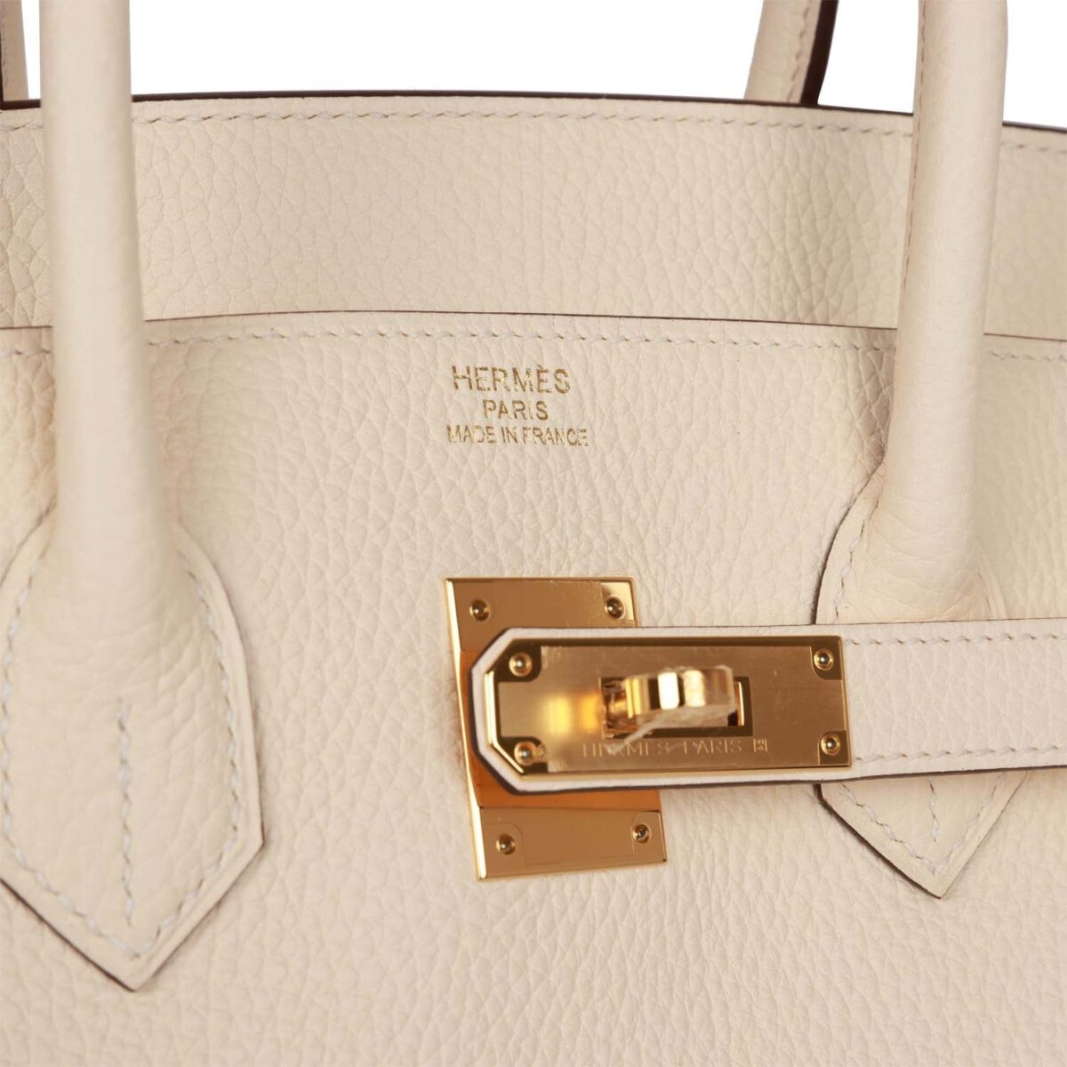 Hermès Birkin 35 Nata Clemence Gold Hardware - Image 6