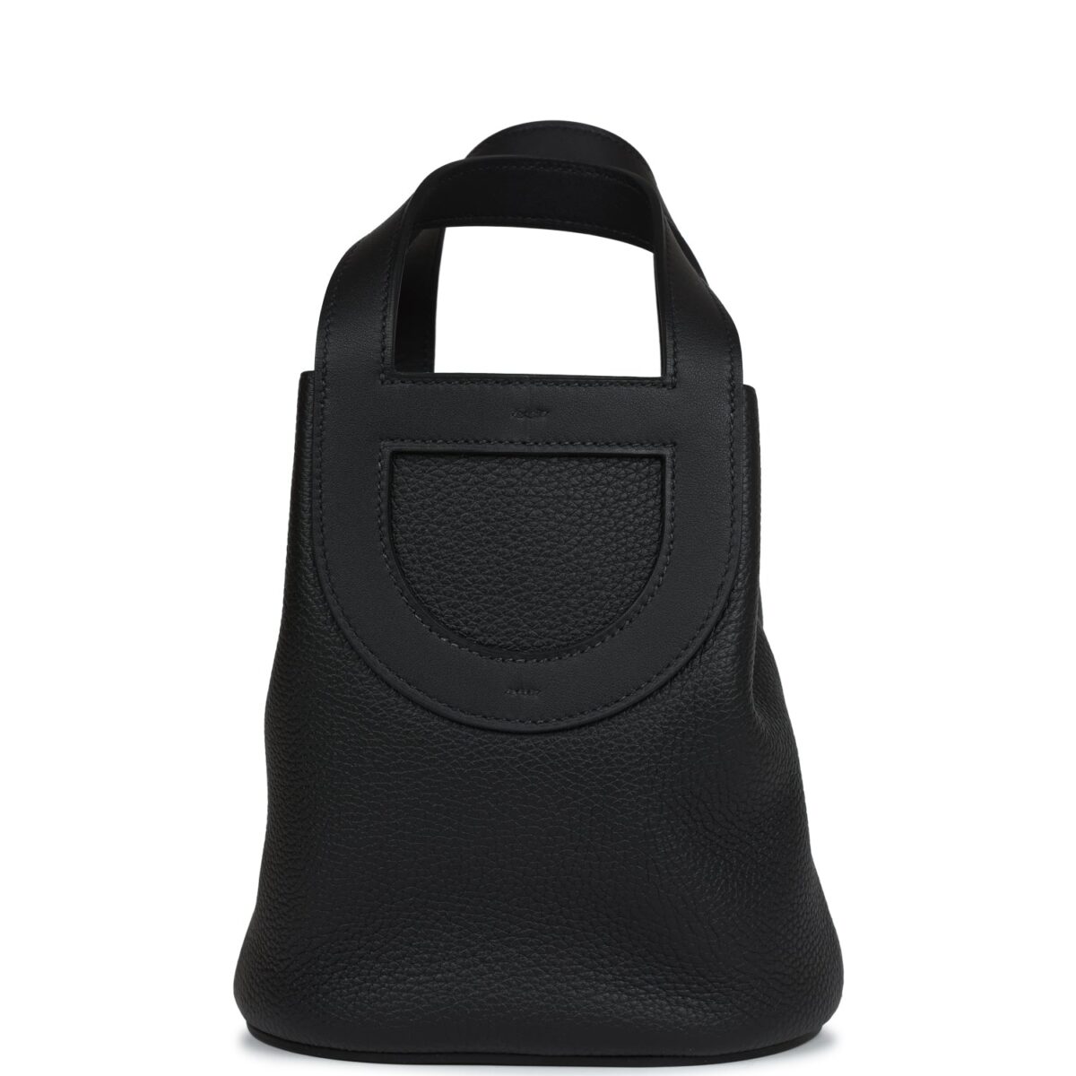 Hermès In-The-Loop 18 Black Clemence and Swift Gold Hardware