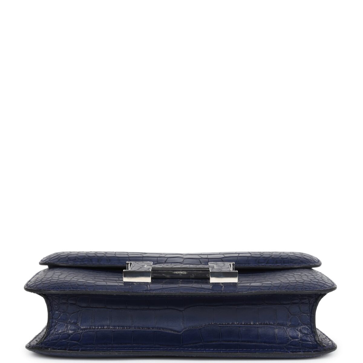 Hermès Constance 1-24 Bleu Saphir Matte Alligator Marquette Palladium Hardware - Image 5