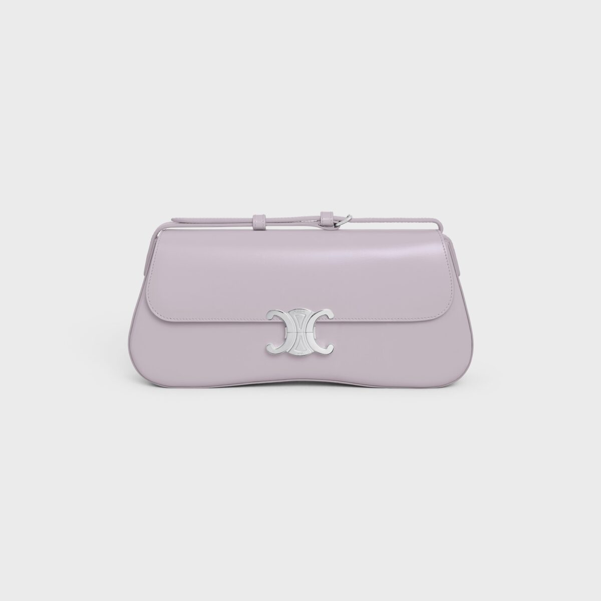 MEDIUM CELINE LOLA BAG IN SHINY CALFSKIN LIGHT LAVENDER