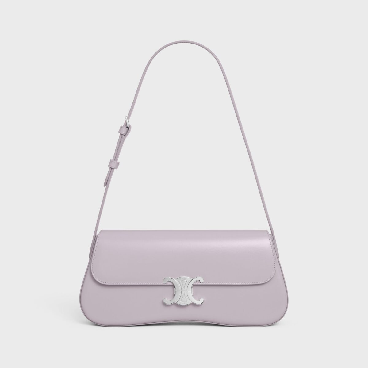 MEDIUM CELINE LOLA BAG IN SHINY CALFSKIN LIGHT LAVENDER - Image 6