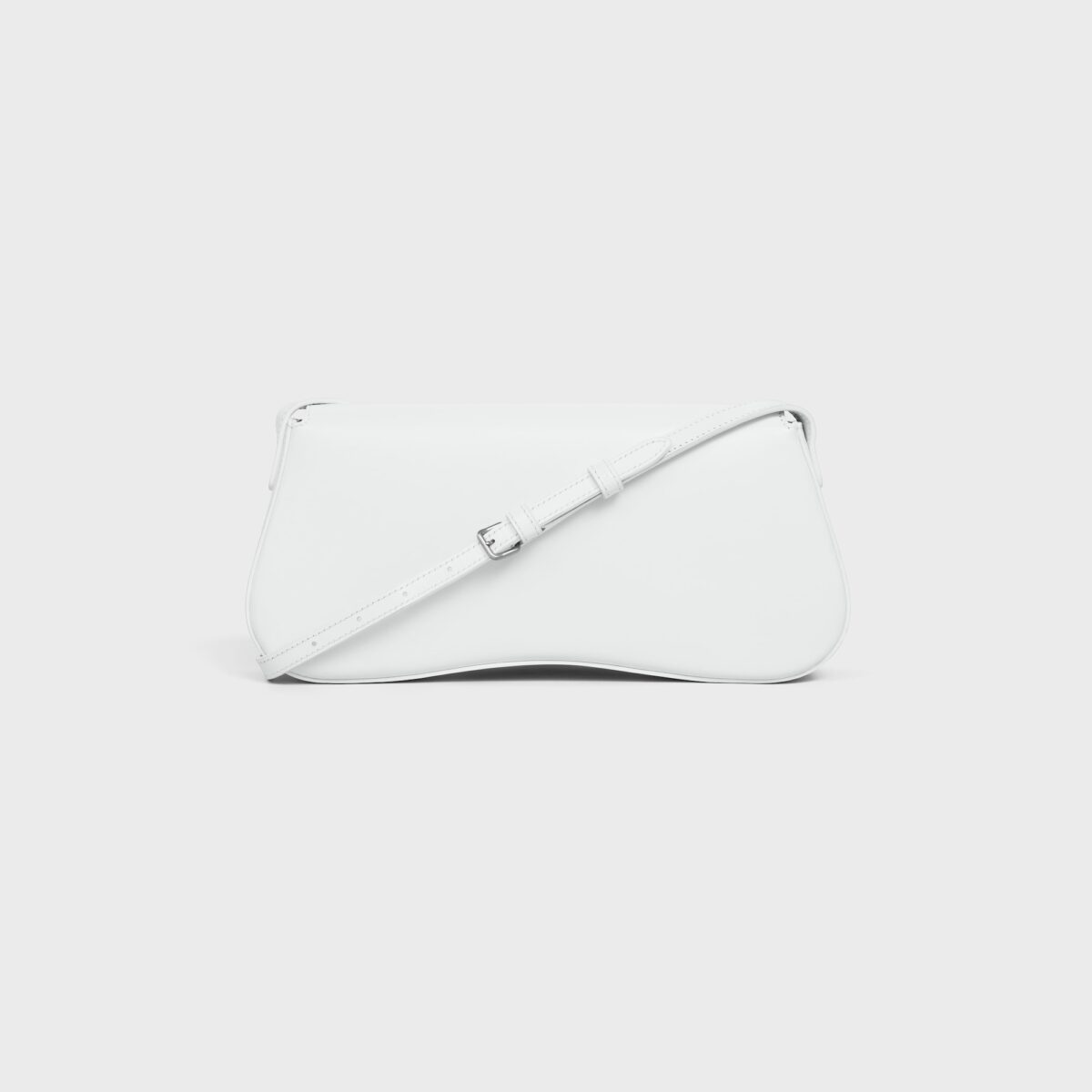 MEDIUM CELINE LOLA BAG IN SHINY CALFSKIN BLANC DE BLANC - Image 3