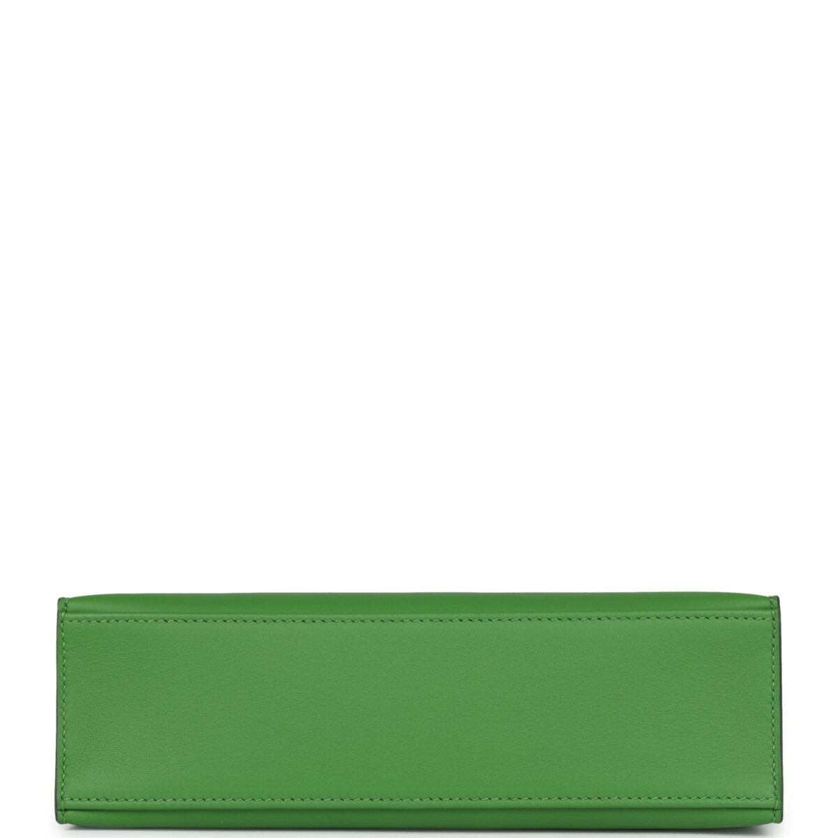 Hermès Kelly Pochette Vert Yucca Swift Gold Hardware - Image 6